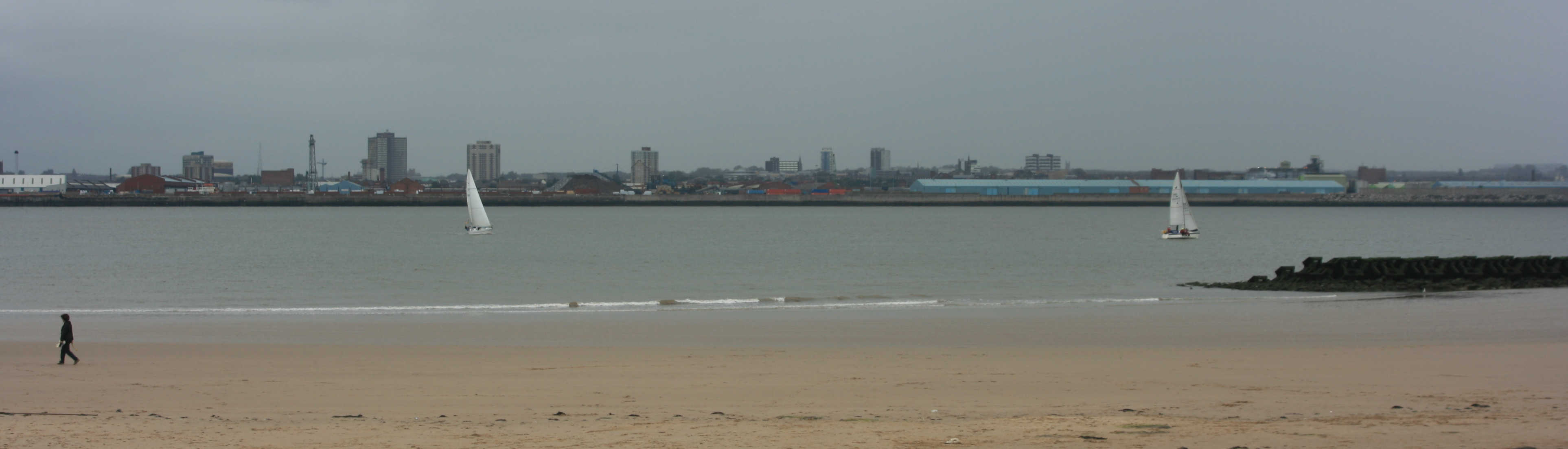 The Wirral coast, September 2007