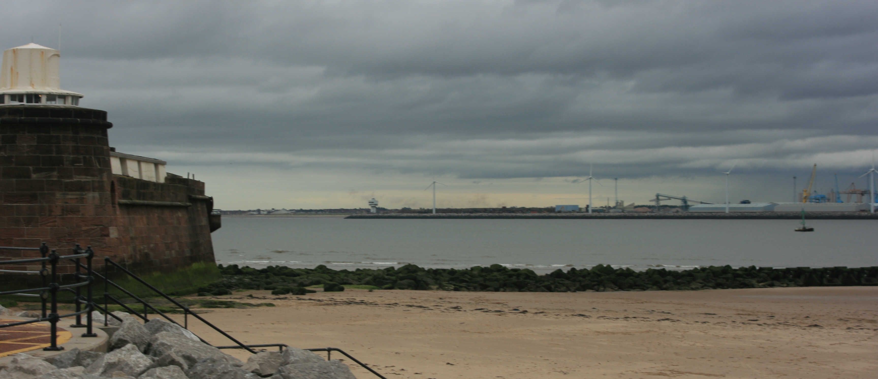 The Wirral coast, September 2007