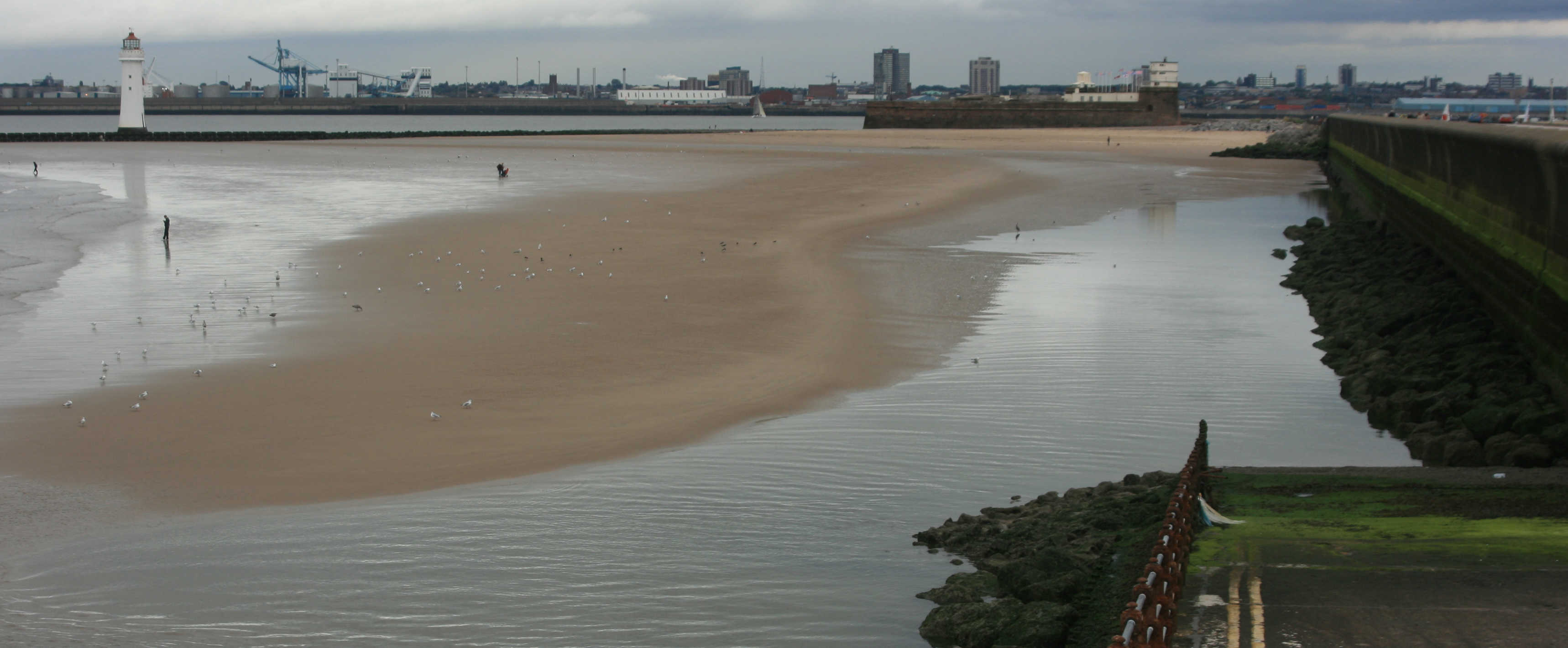 The Wirral coast, September 2007