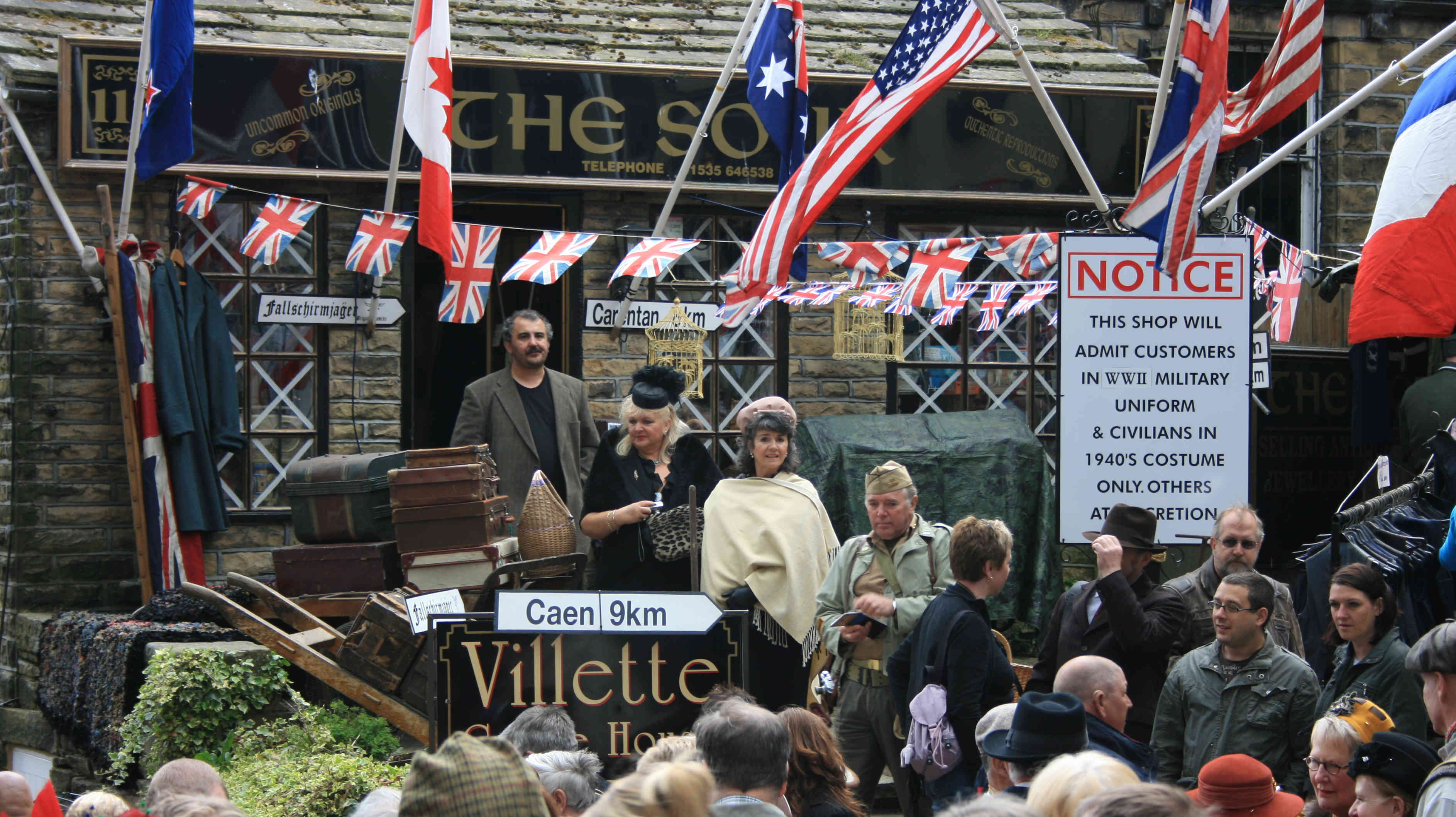 World War Two day, Haworth