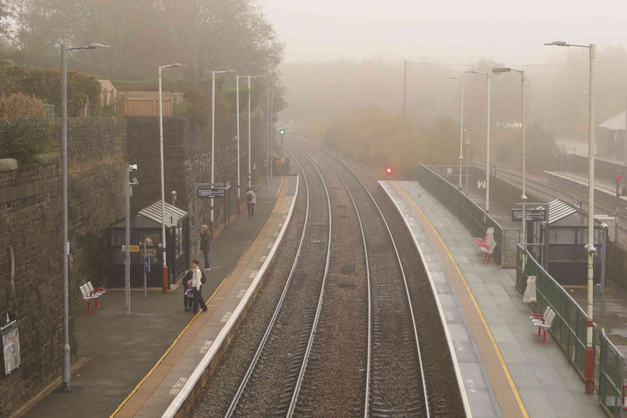 Misty Day in Marsden, Autumn 2024