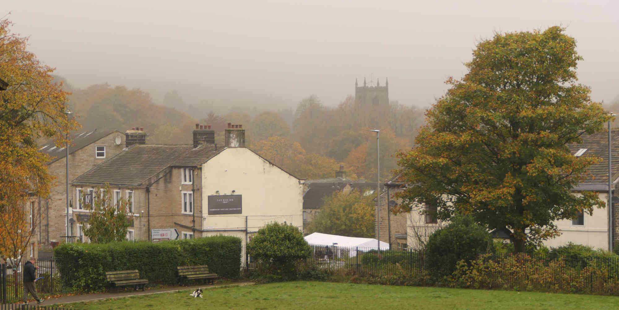 Misty Day in Marsden, Autumn 2024